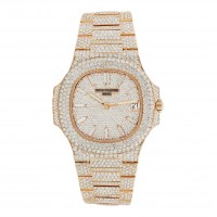 PATEK PHILIPPE NAUTILUS 40MM 18K ROSE GOLD WATCH PATEK PHILIPPE NAUTILUS 40MM 18K ROSE GOLD WATCH